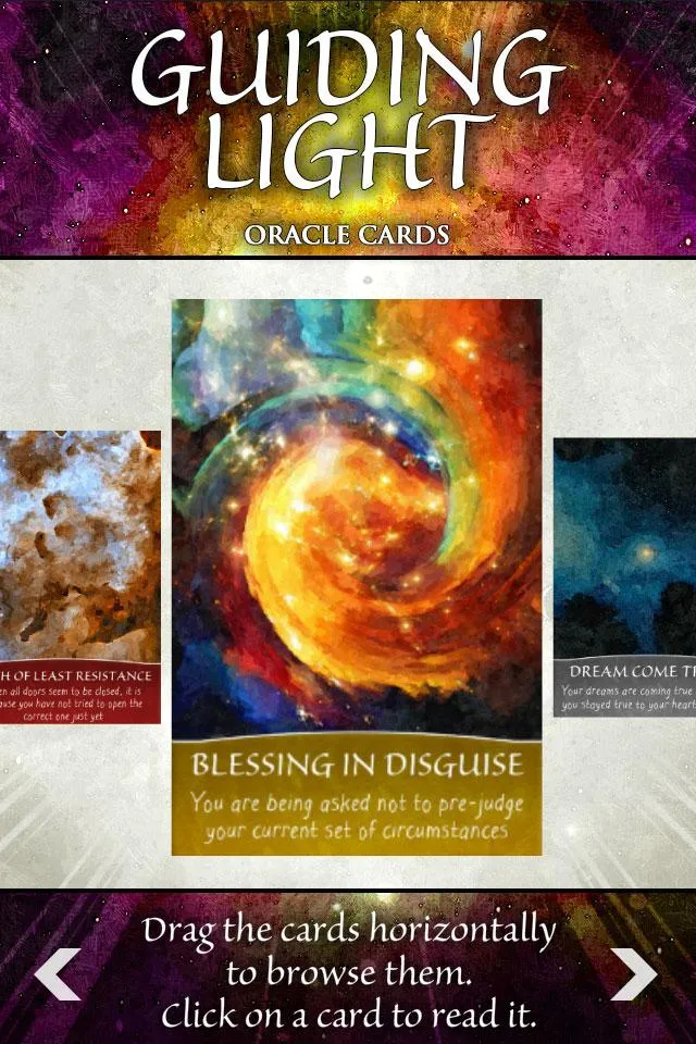 Guiding Light Oracle Cards | Indus Appstore | Screenshot