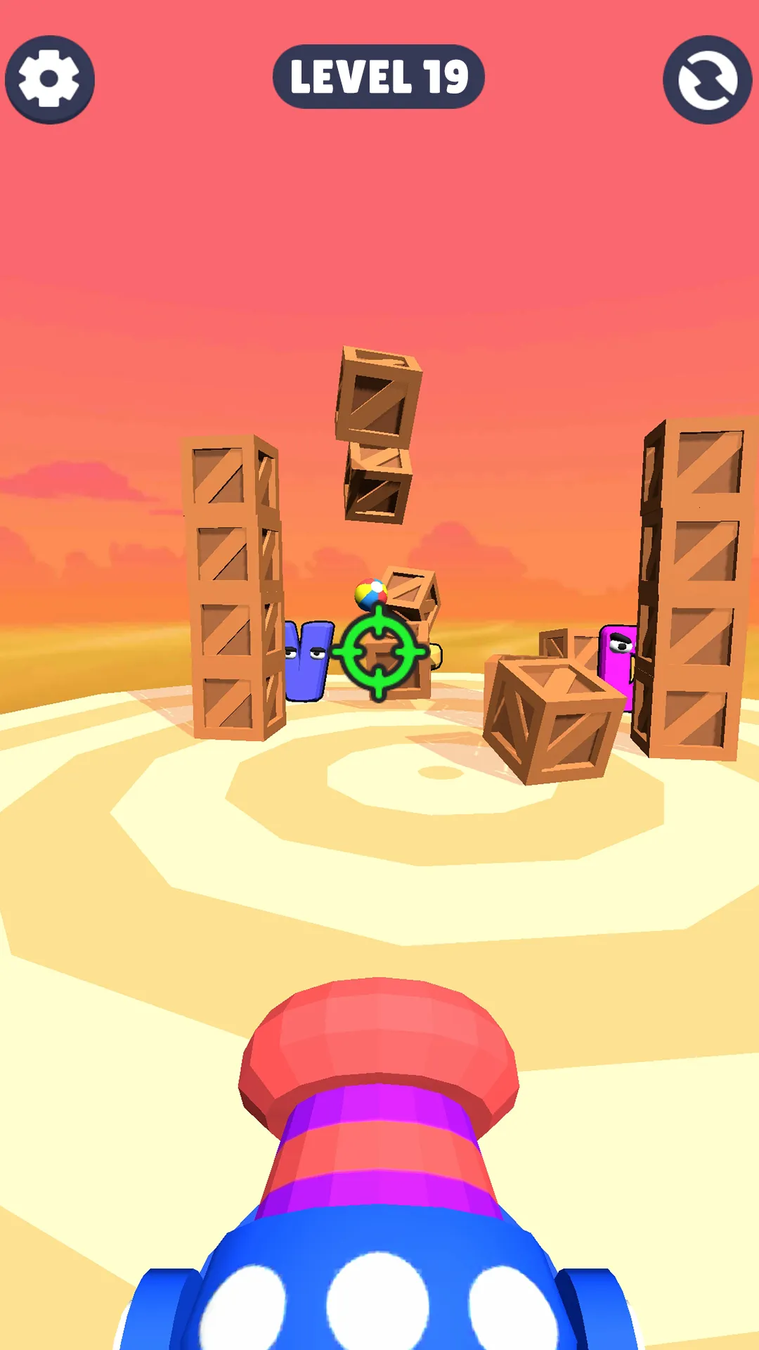 Happy Cannon Number 3D | Indus Appstore | Screenshot