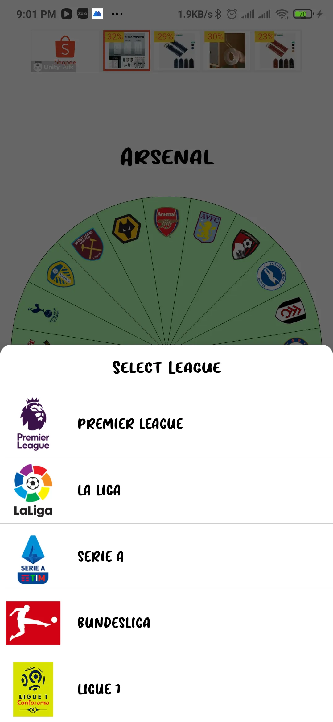 Football Teams | Indus Appstore | Screenshot