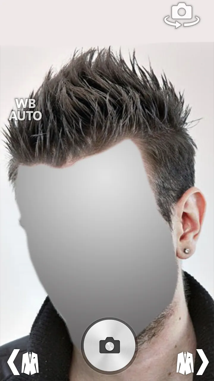 Men Hairstyle Cam PhotoMontage | Indus Appstore | Screenshot