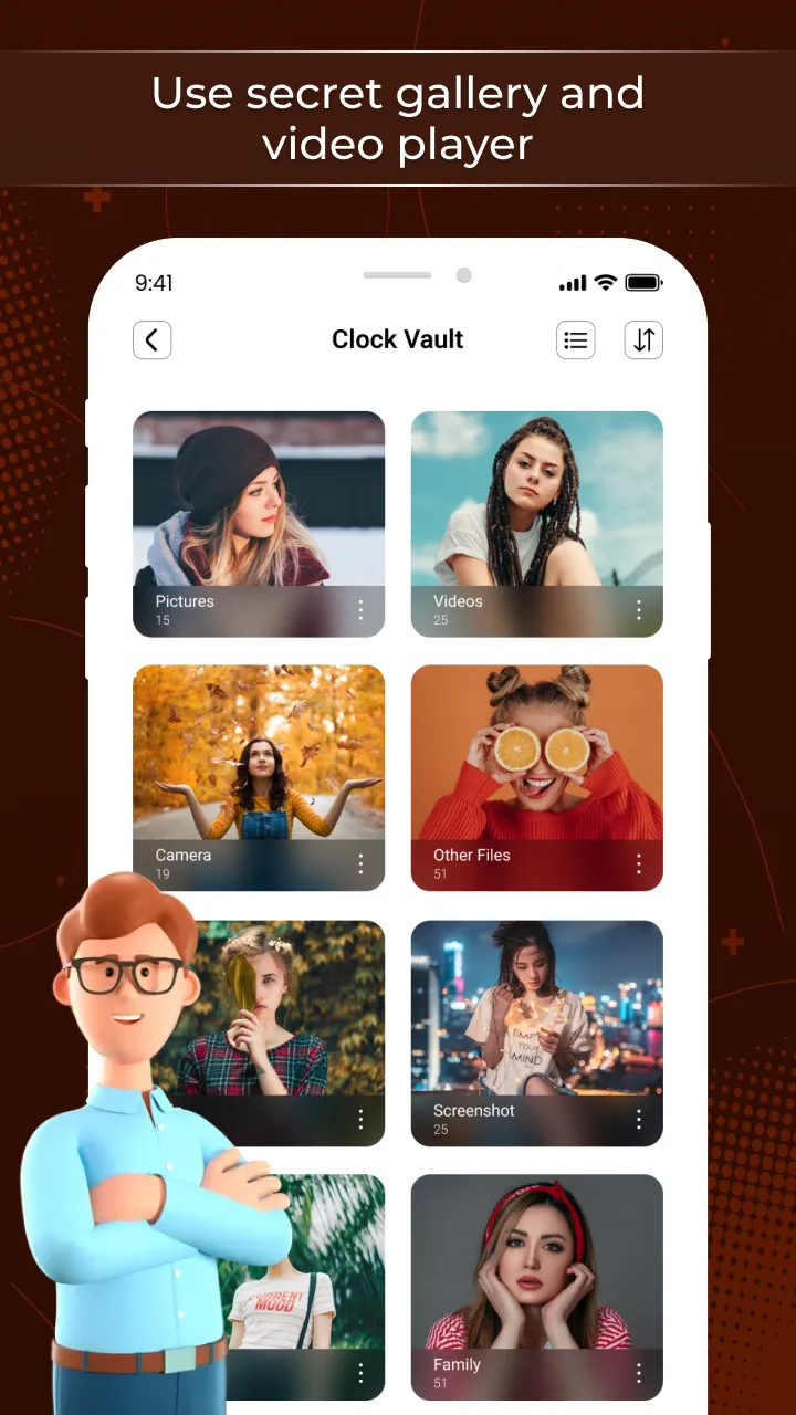 Private Photos Clock Lock | Indus Appstore | Screenshot