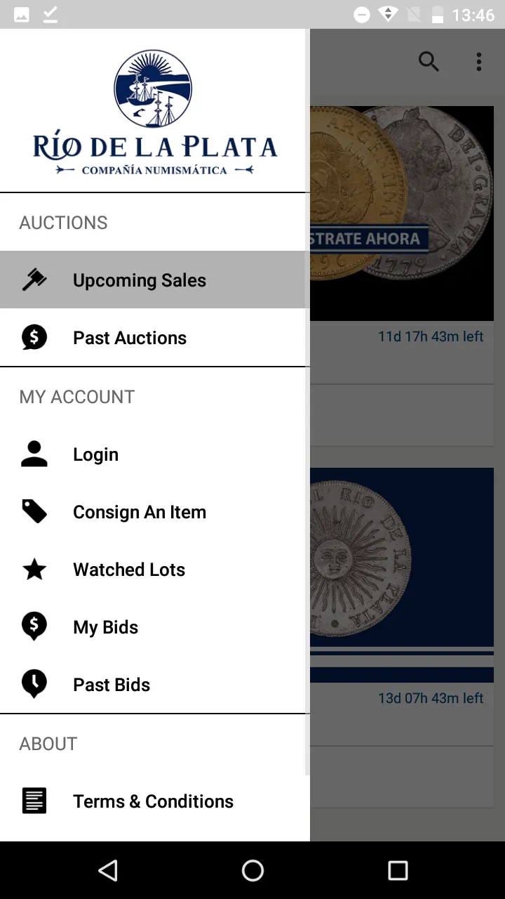 Río de la Plata Numismática | Indus Appstore | Screenshot