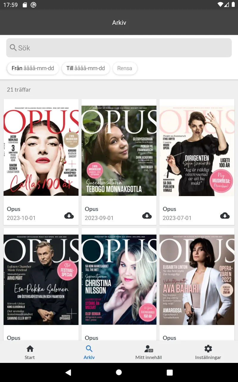 OPUS MAGASIN | Indus Appstore | Screenshot