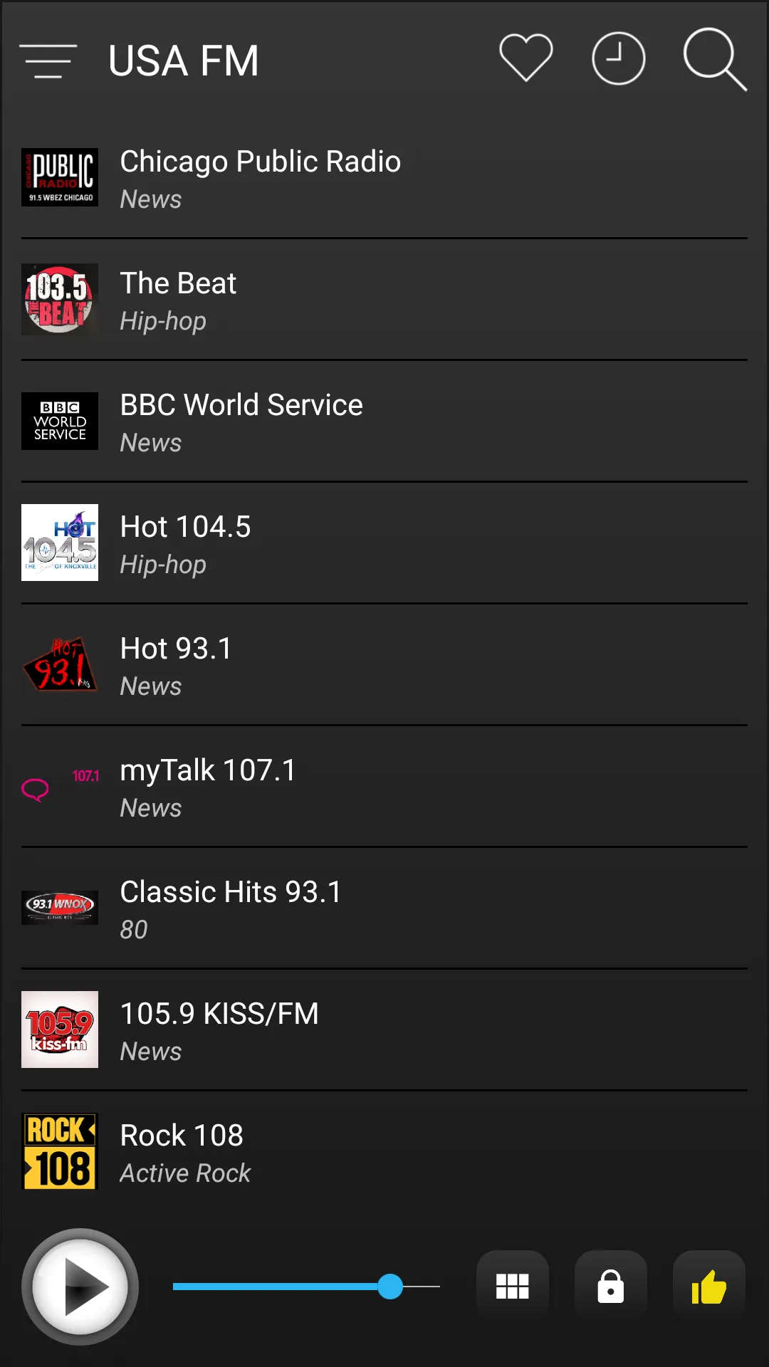 USA Radio FM AM Music | Indus Appstore | Screenshot