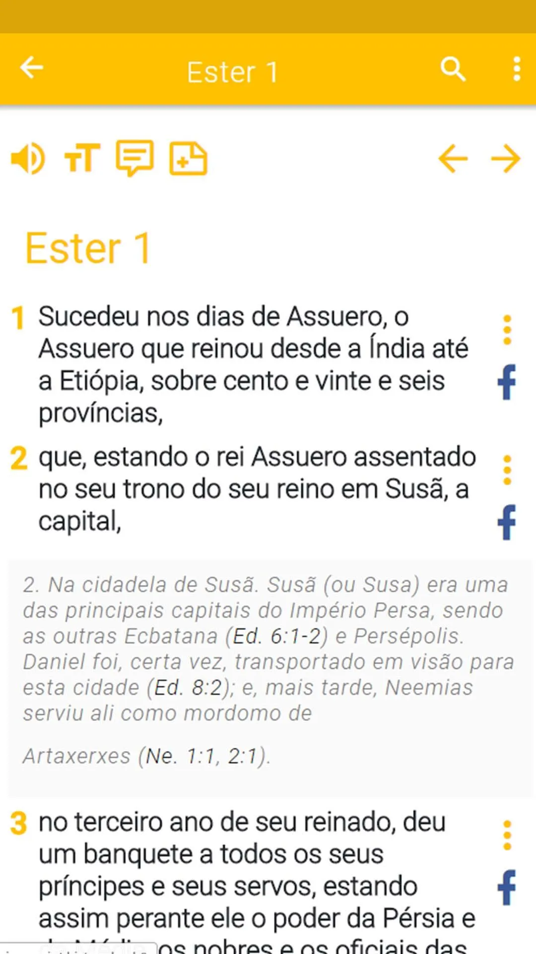 Bíblia de estudos em Portugués | Indus Appstore | Screenshot