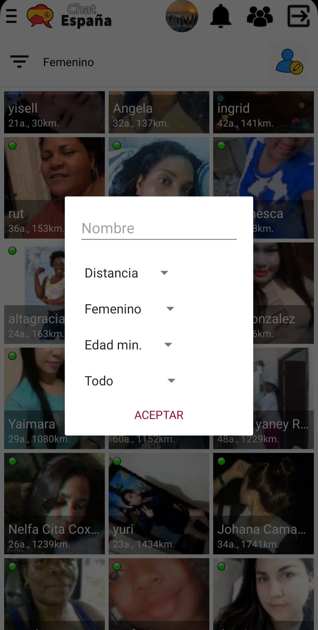 Chat España: Amor y Amistad | Indus Appstore | Screenshot