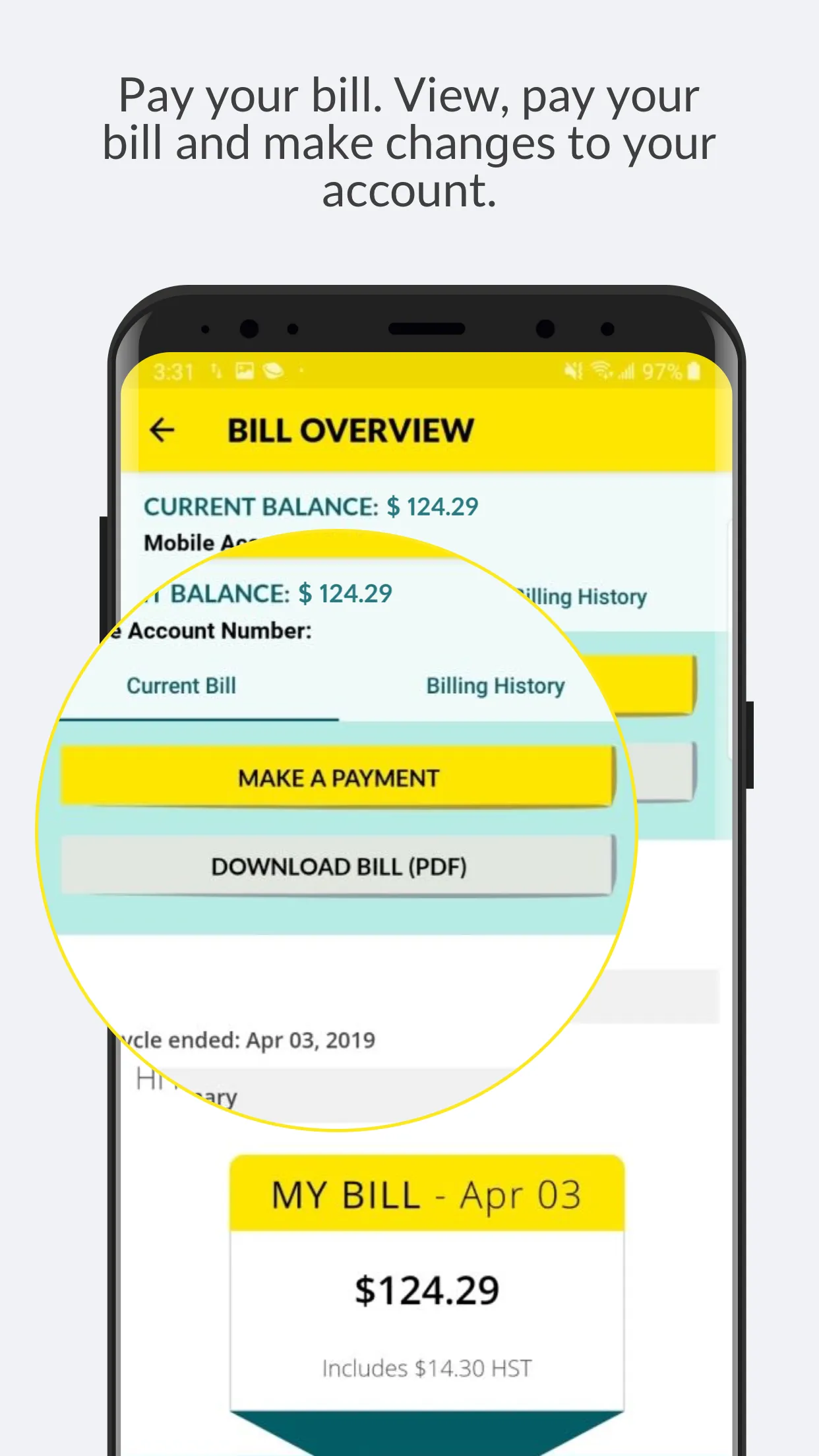 Fido My Account | Indus Appstore | Screenshot