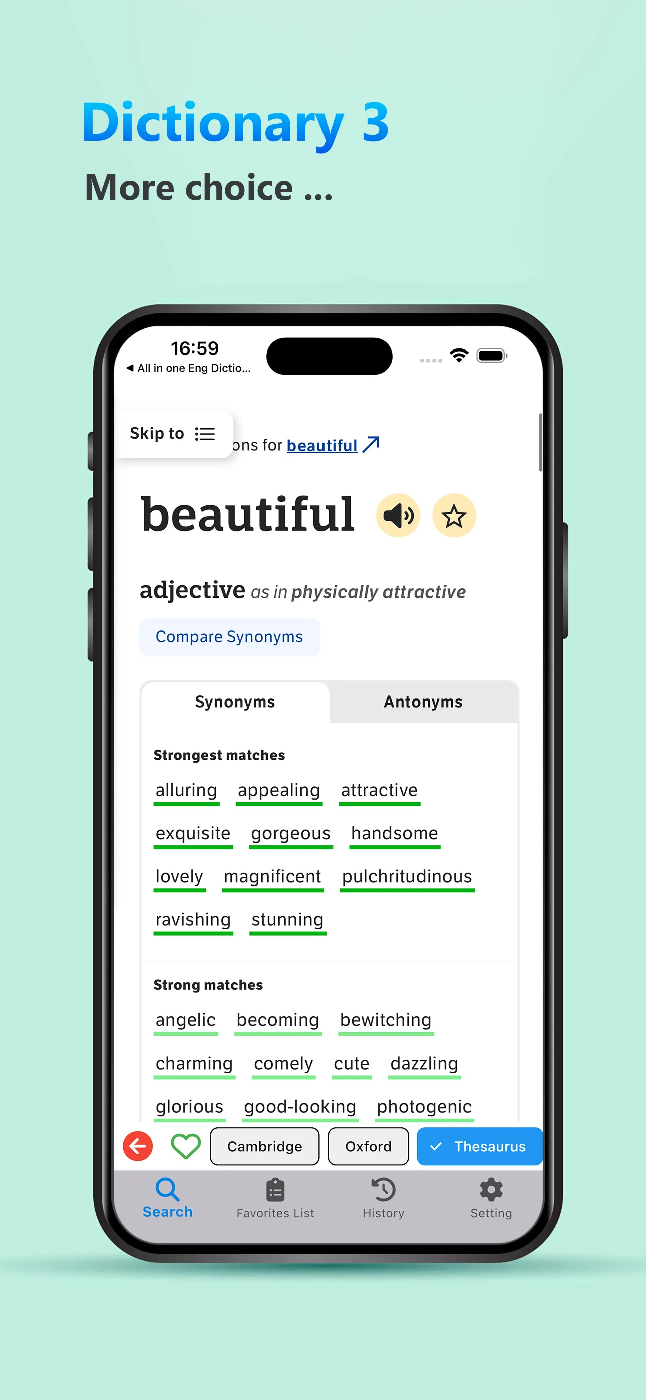 Cambrid English Dictionary | Indus Appstore | Screenshot