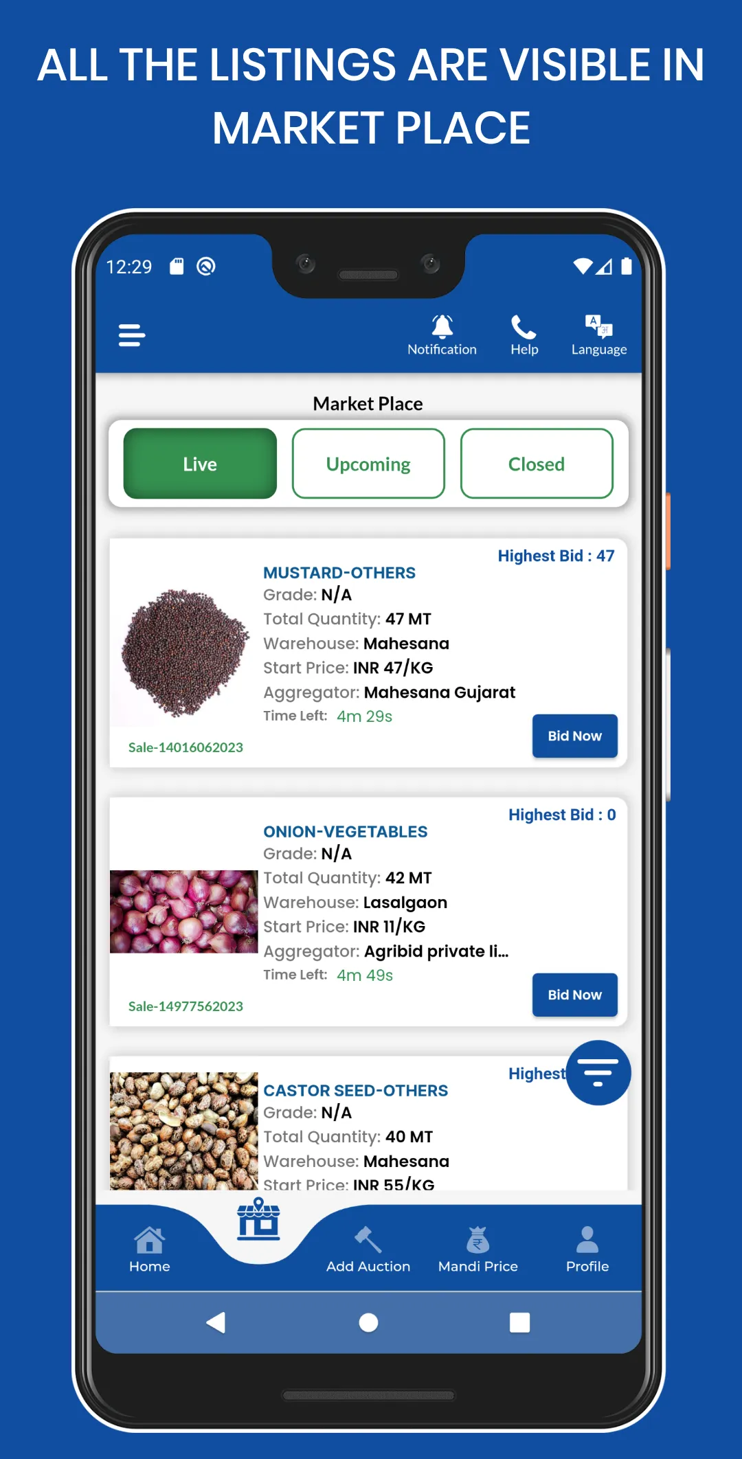 AgribidIndia | Indus Appstore | Screenshot