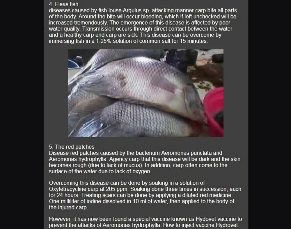 freshwater fish disease | Indus Appstore | Screenshot