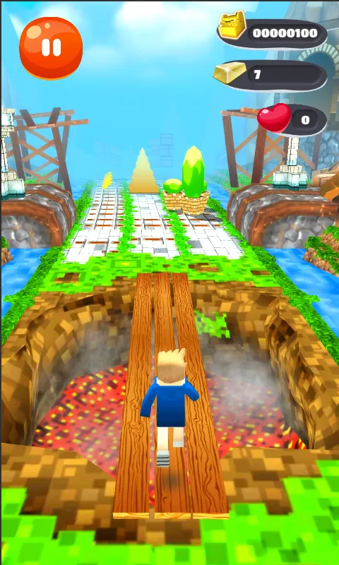 Pixel Mine Runner | Indus Appstore | Screenshot