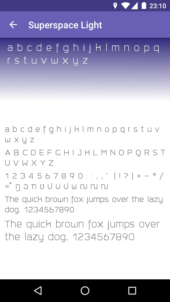 Thai Fonts for FlipFont | Indus Appstore | Screenshot