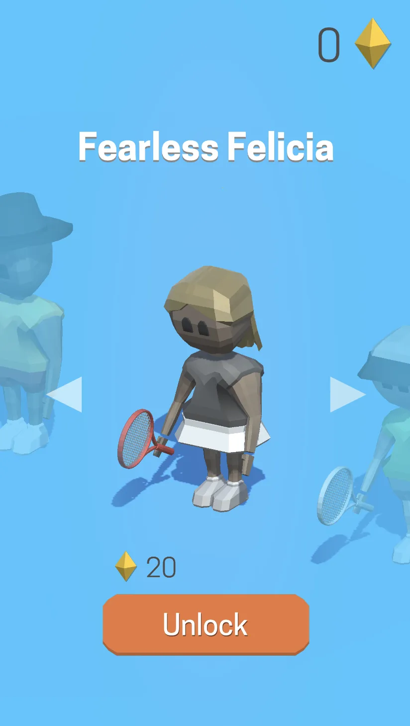 Fun play Tennis 3D | Indus Appstore | Screenshot