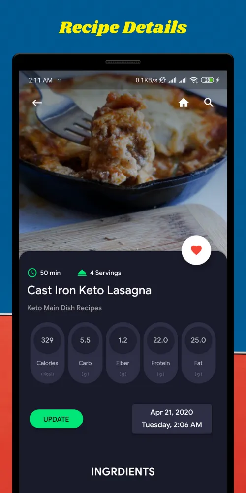 Ketosis: Keto Diet Recipes | Indus Appstore | Screenshot