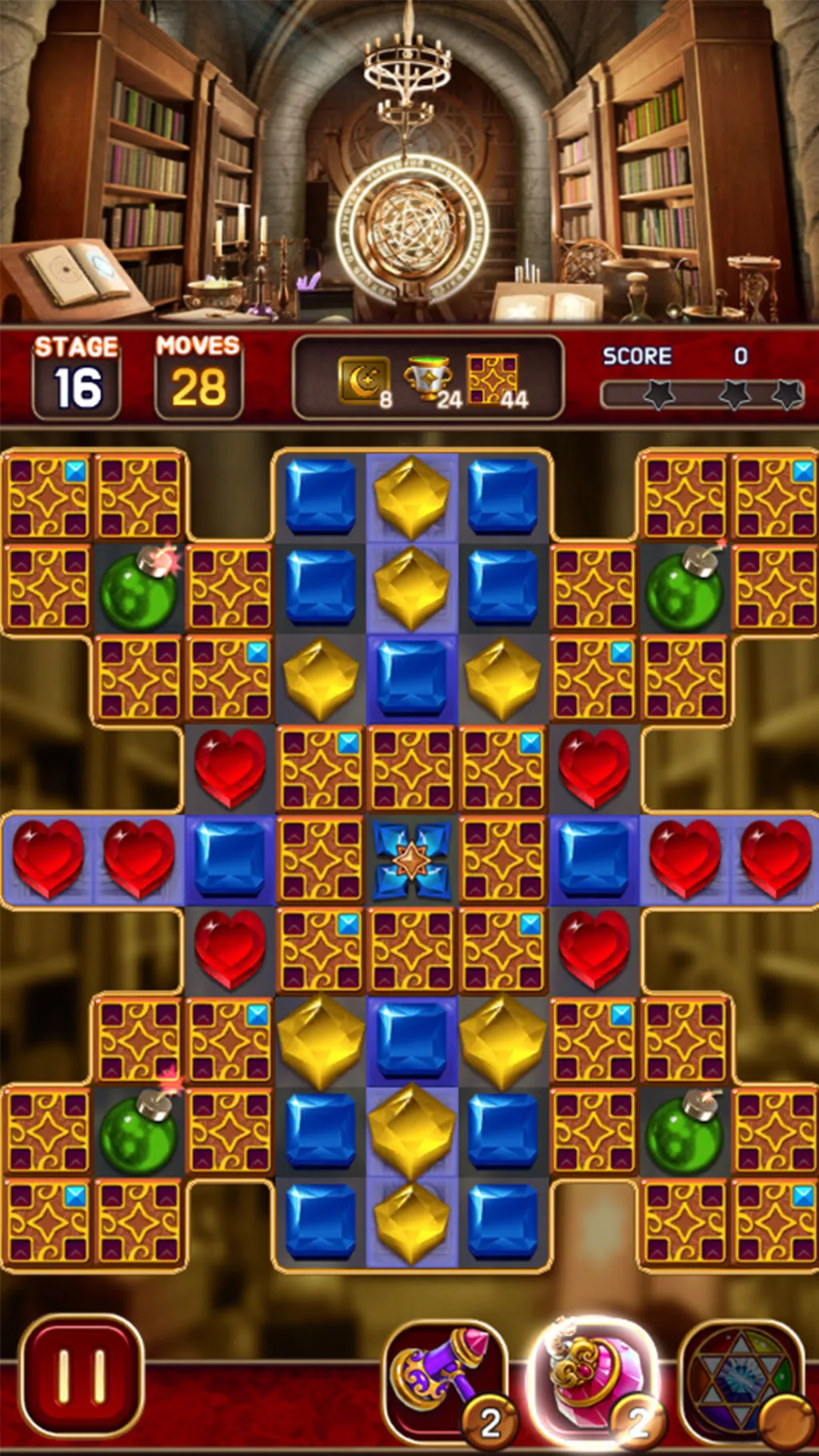 Jewel Magic University | Indus Appstore | Screenshot