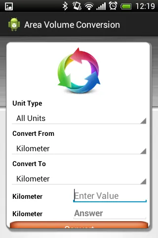 Area Volume Convert (Conversio | Indus Appstore | Screenshot