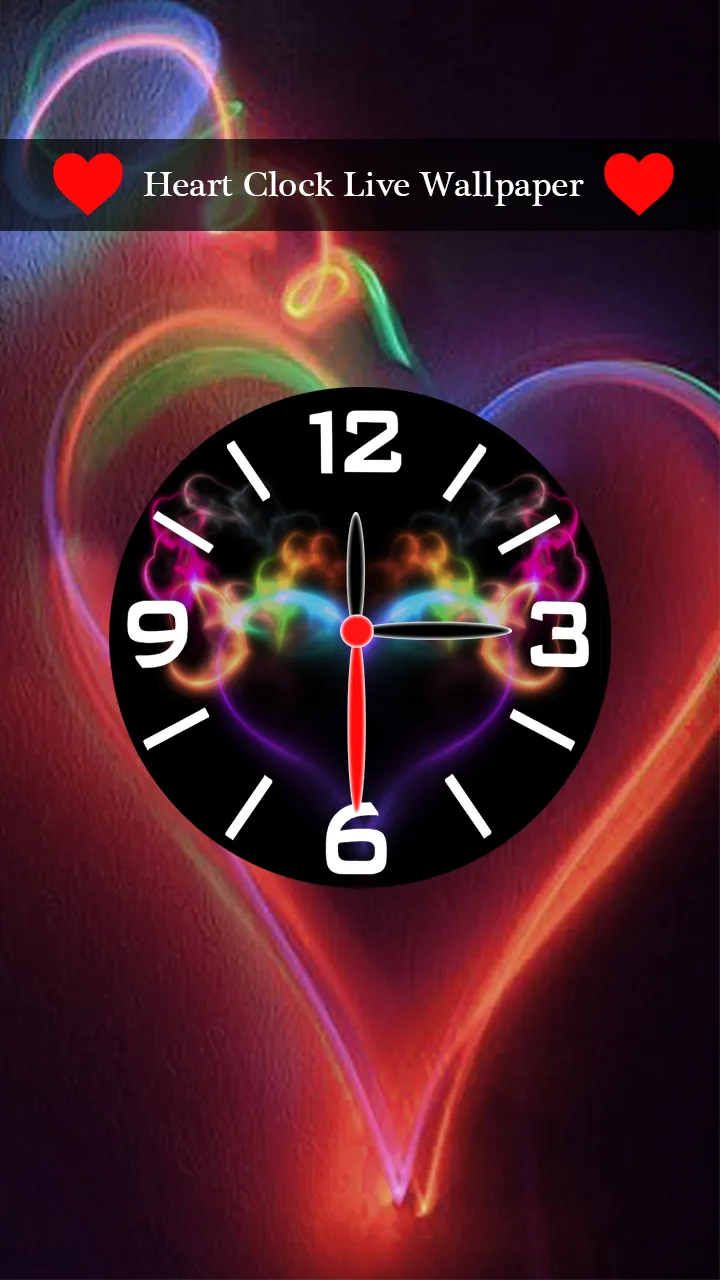 Heart Clock Live Wallpaper | Indus Appstore | Screenshot