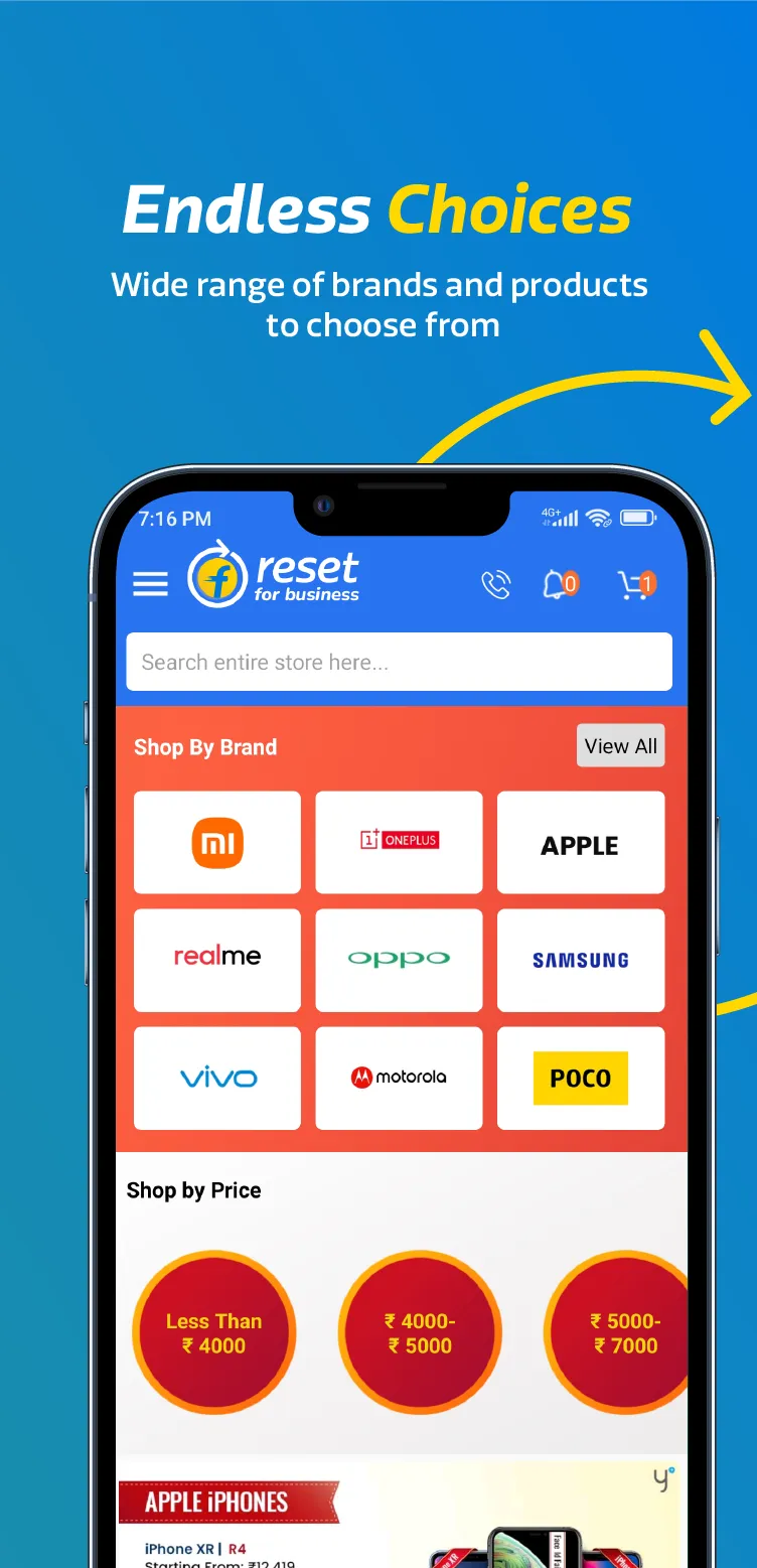 Flipkart Reset for Business | Indus Appstore | Screenshot
