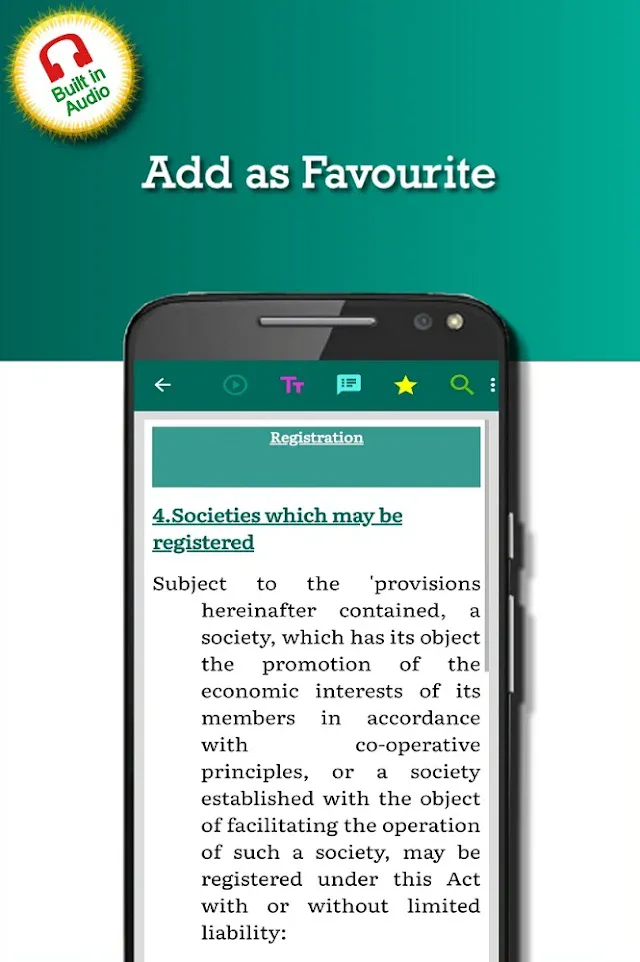 Co-Operative Societies Act 1912 | Indus Appstore | Screenshot