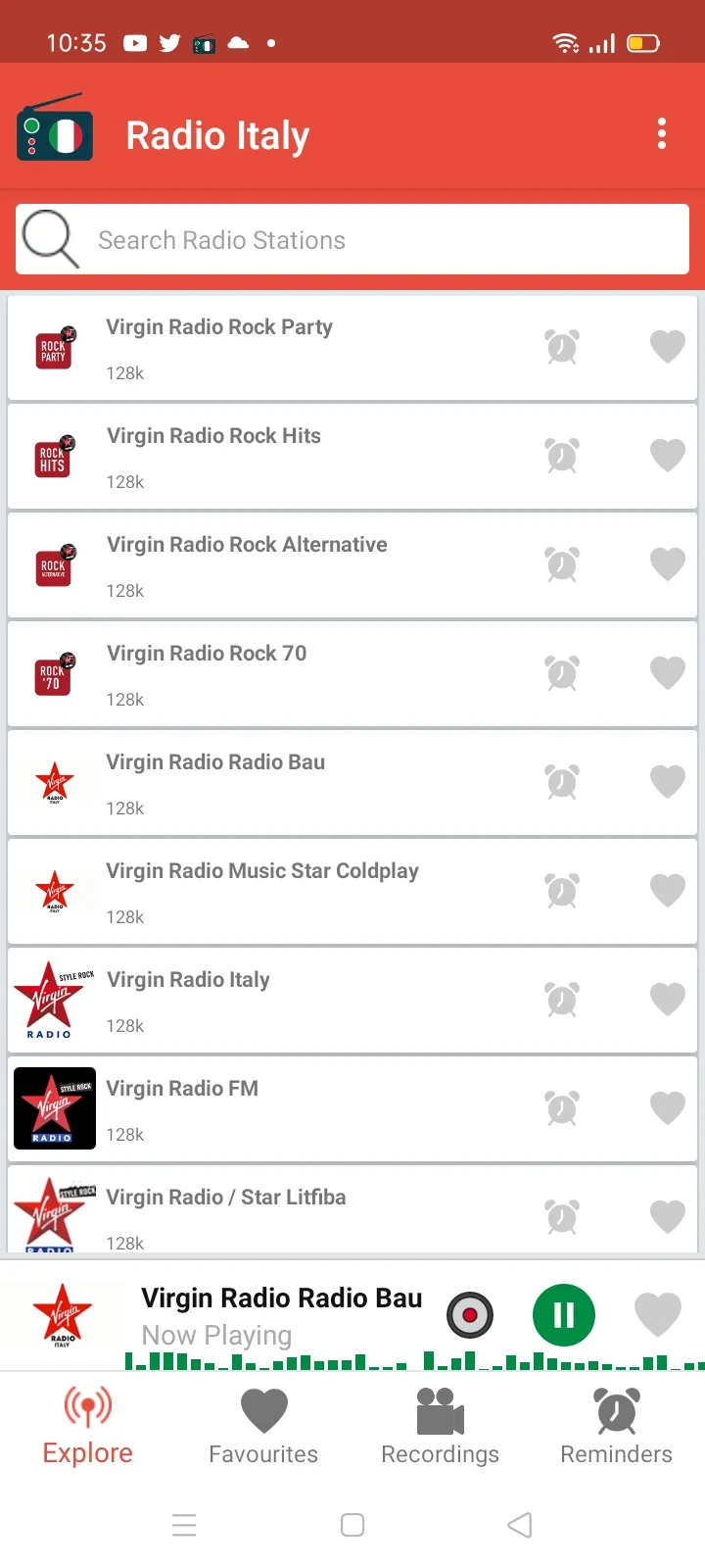 Radio Italy - Record Stream FM | Indus Appstore | Screenshot