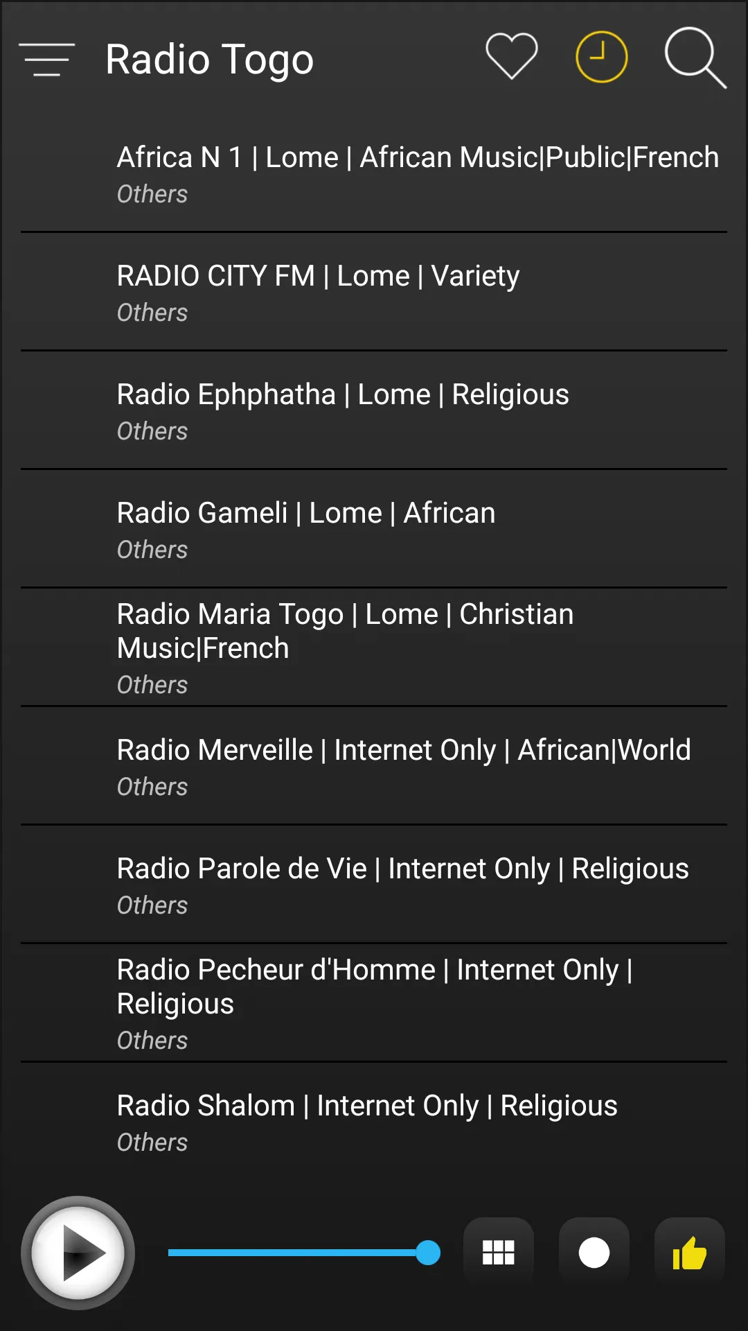 Togo Radio FM AM Music | Indus Appstore | Screenshot