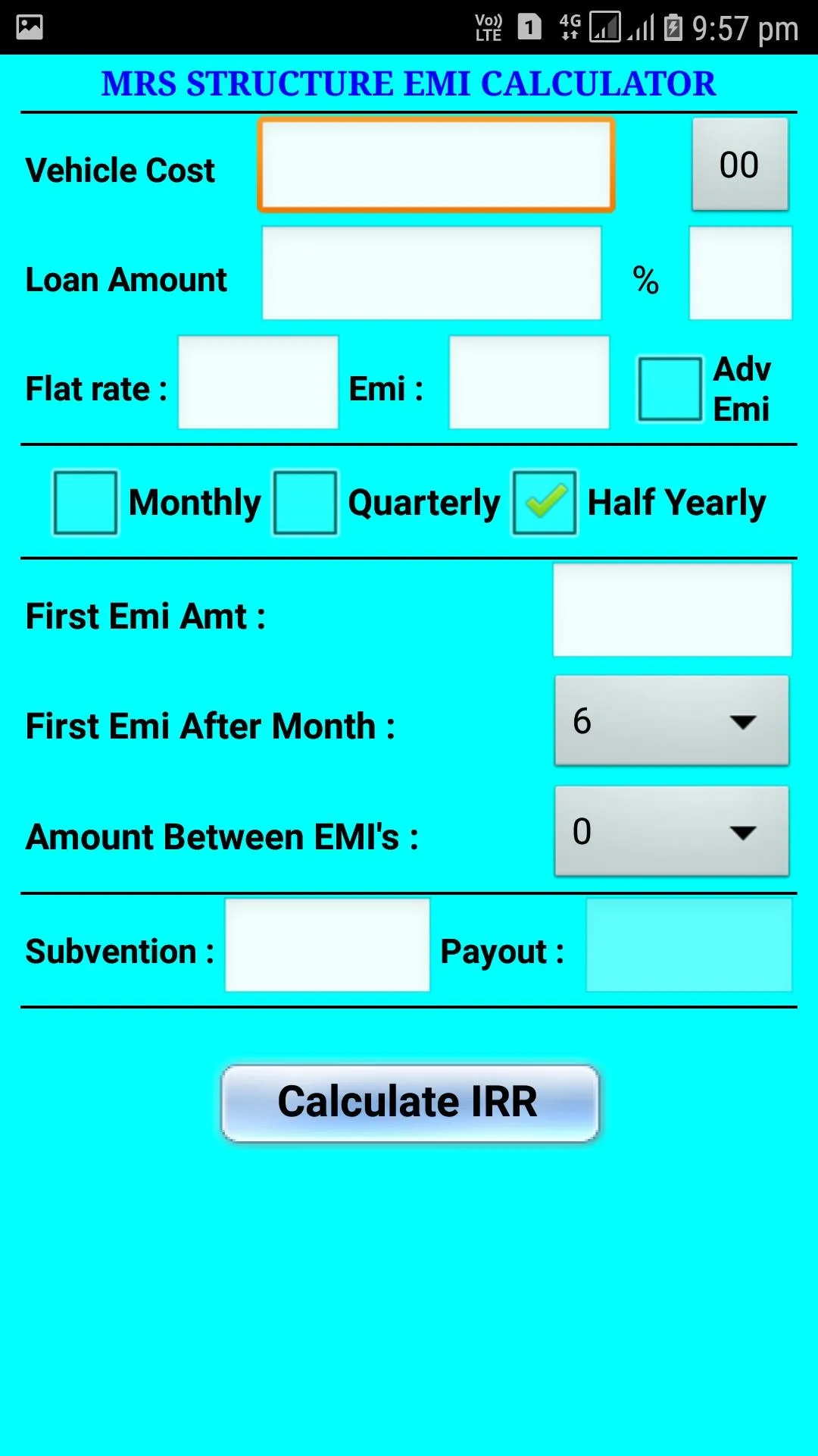 MRS Emi Calculator | Indus Appstore | Screenshot