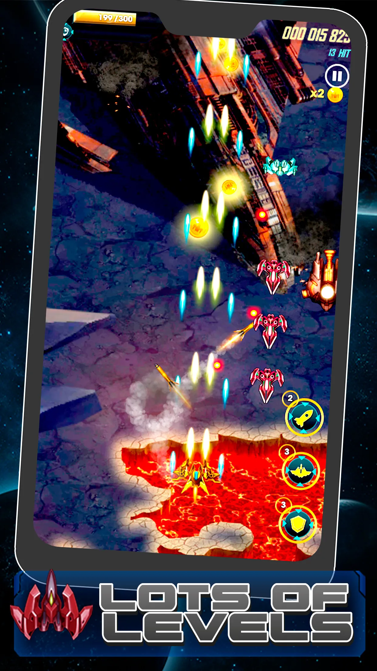 Galaxy Aliens Shooter 2024 | Indus Appstore | Screenshot