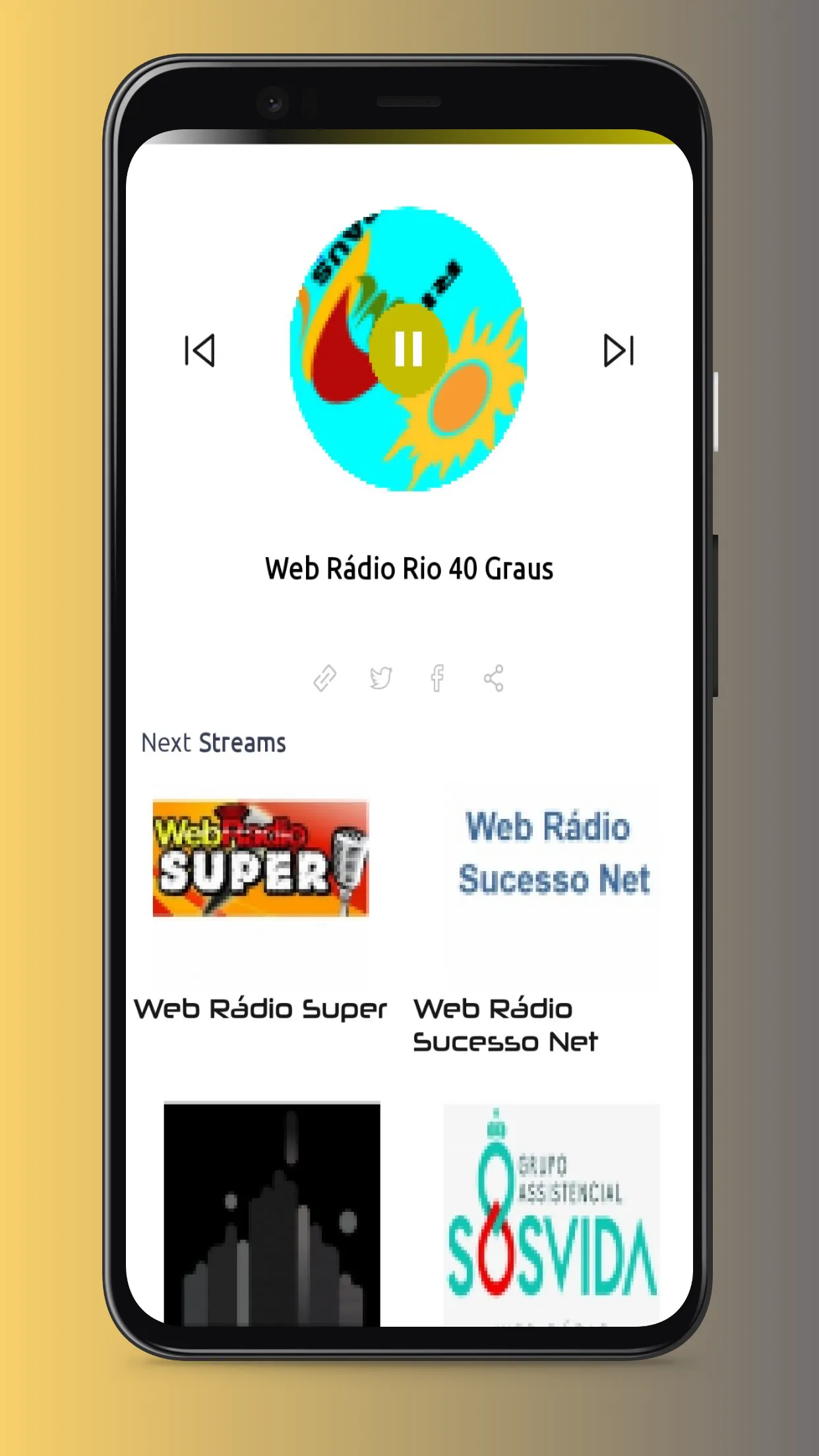 Radio Rio de Janeiro FM & AM | Indus Appstore | Screenshot