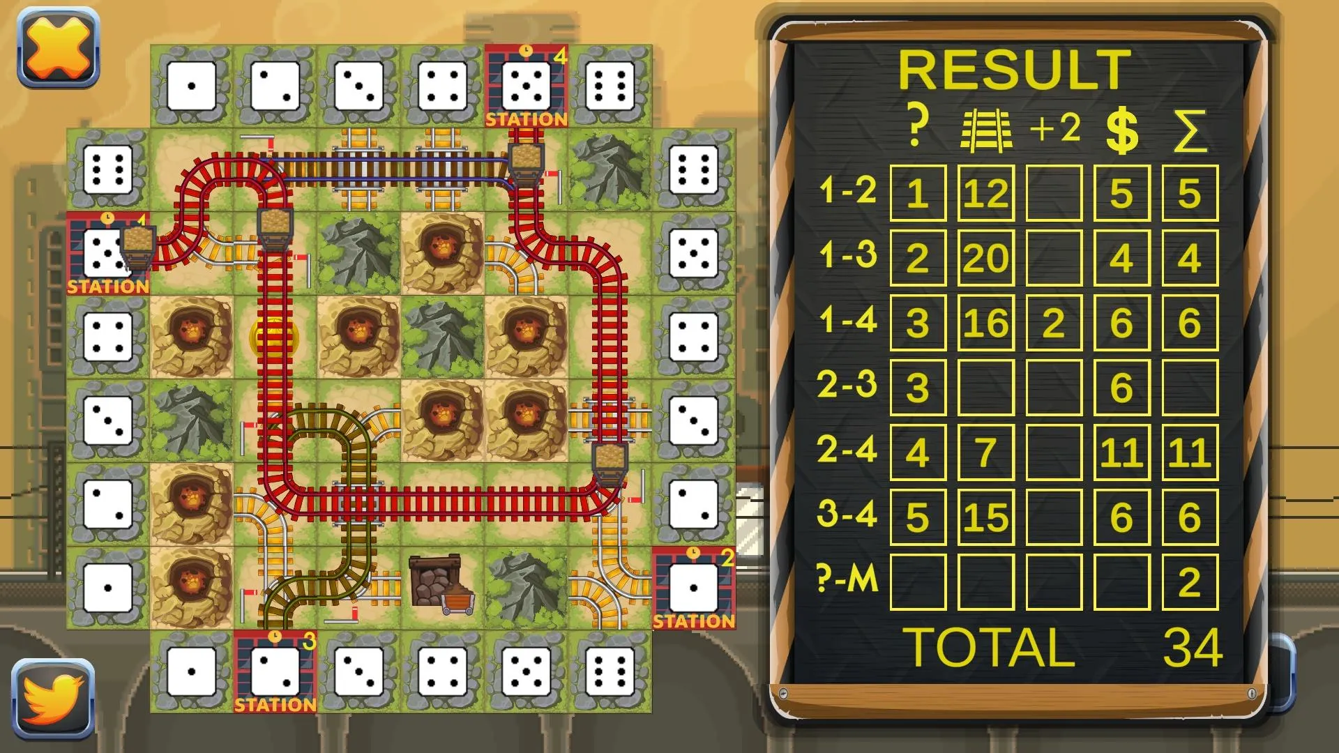 30 rails - board game | Indus Appstore | Screenshot