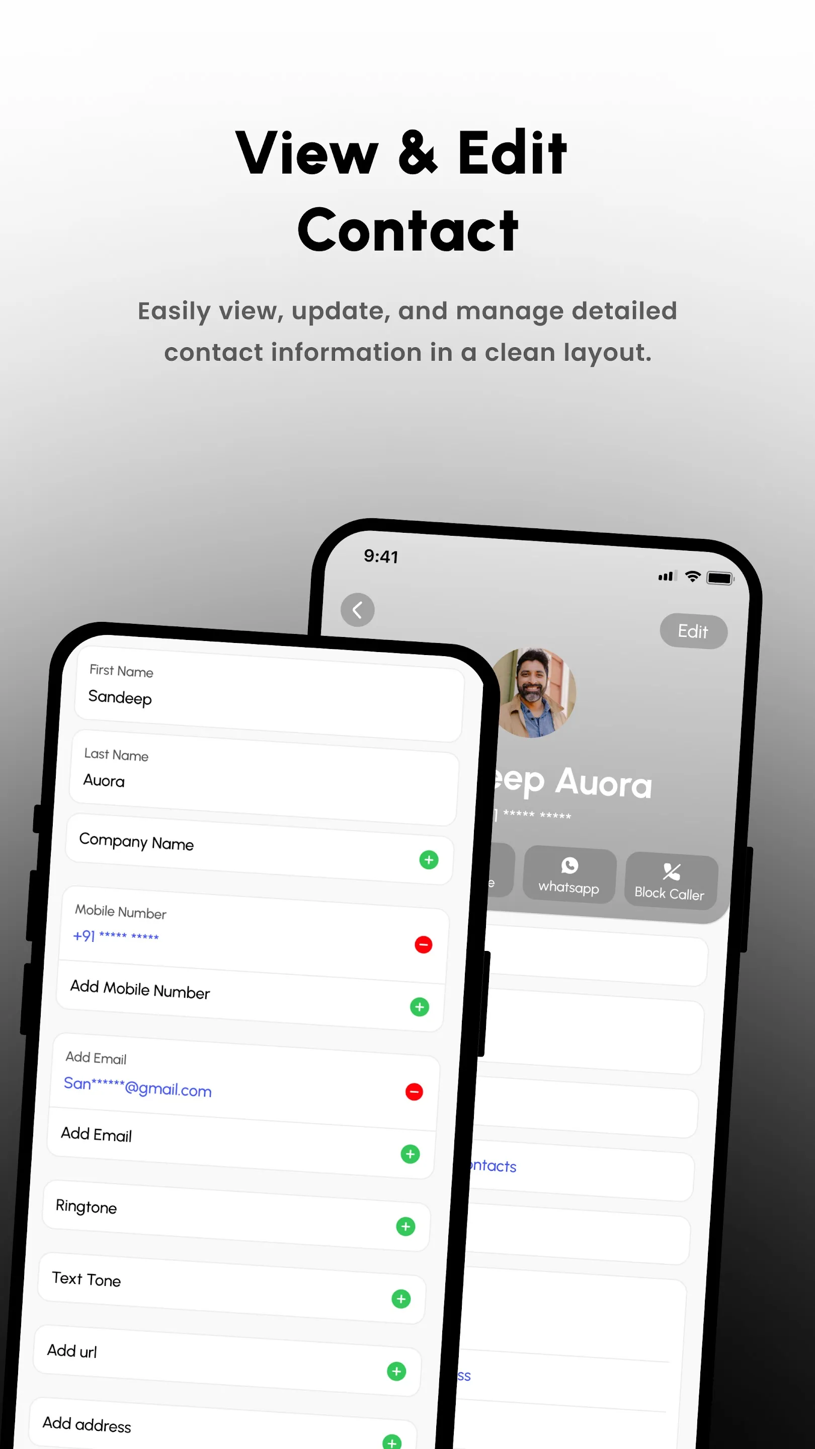 Contacts - Phone Dialer & Call | Indus Appstore | Screenshot
