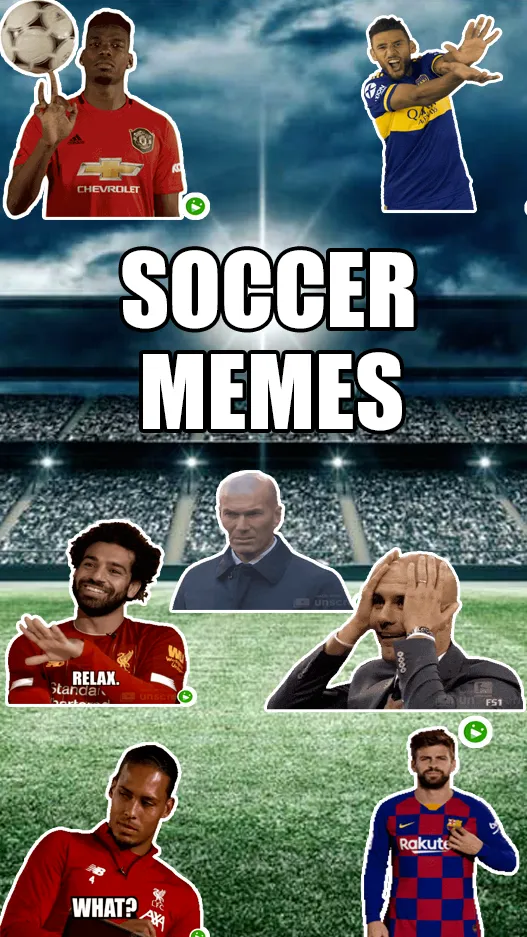 WASticker Soccer Funny Memes | Indus Appstore | Screenshot