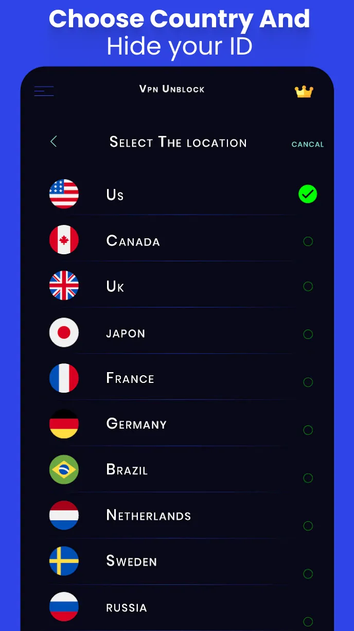 VPN Proxy Secure Unblock sites | Indus Appstore | Screenshot