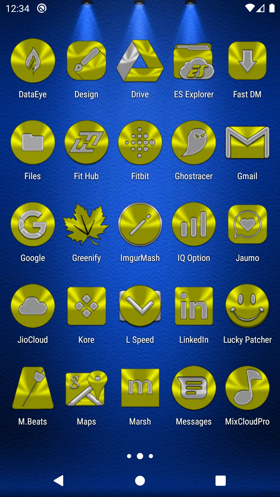 Yellow Icon Pack | Indus Appstore | Screenshot