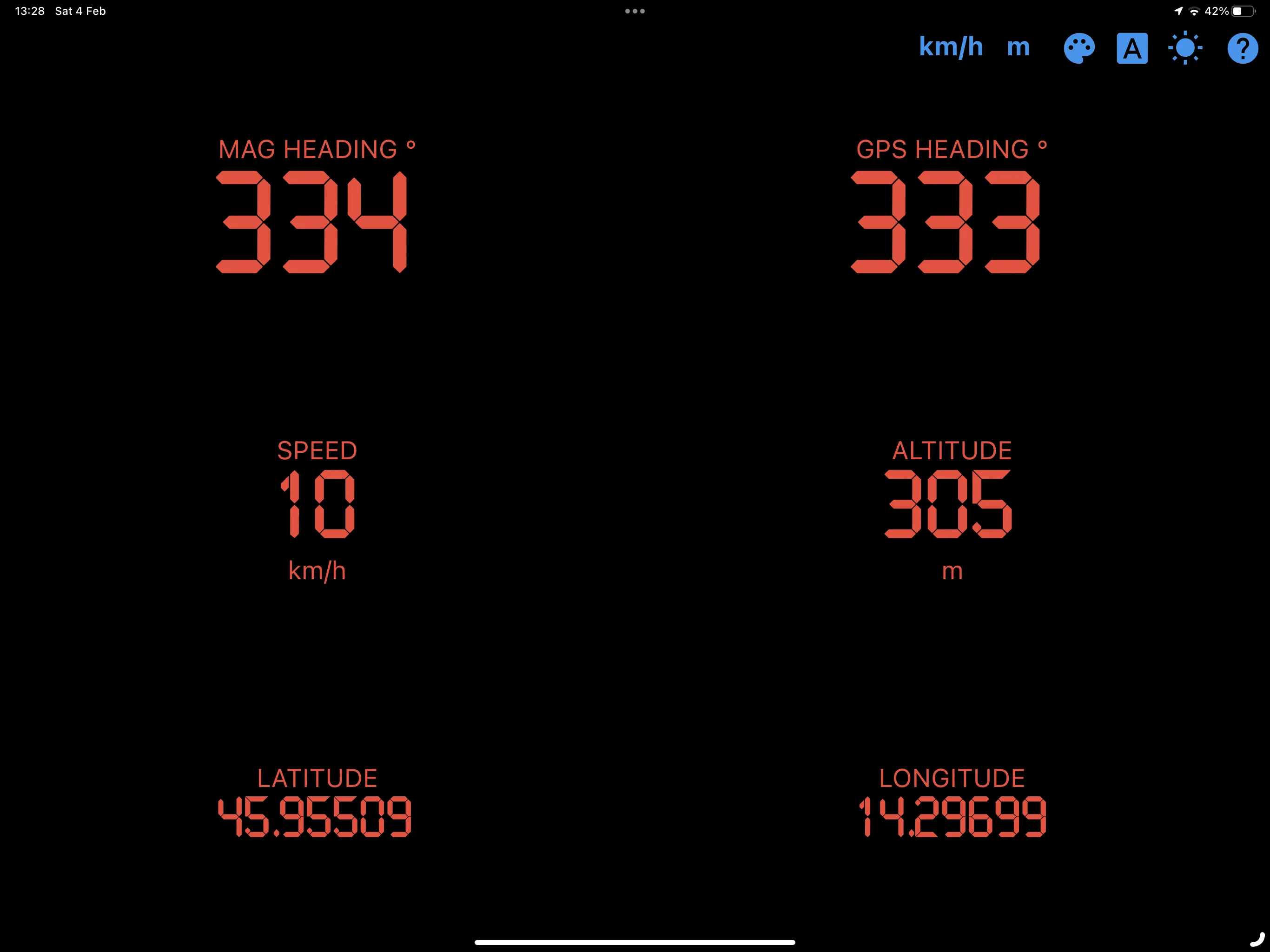 Simple GPS Dashboard | Indus Appstore | Screenshot