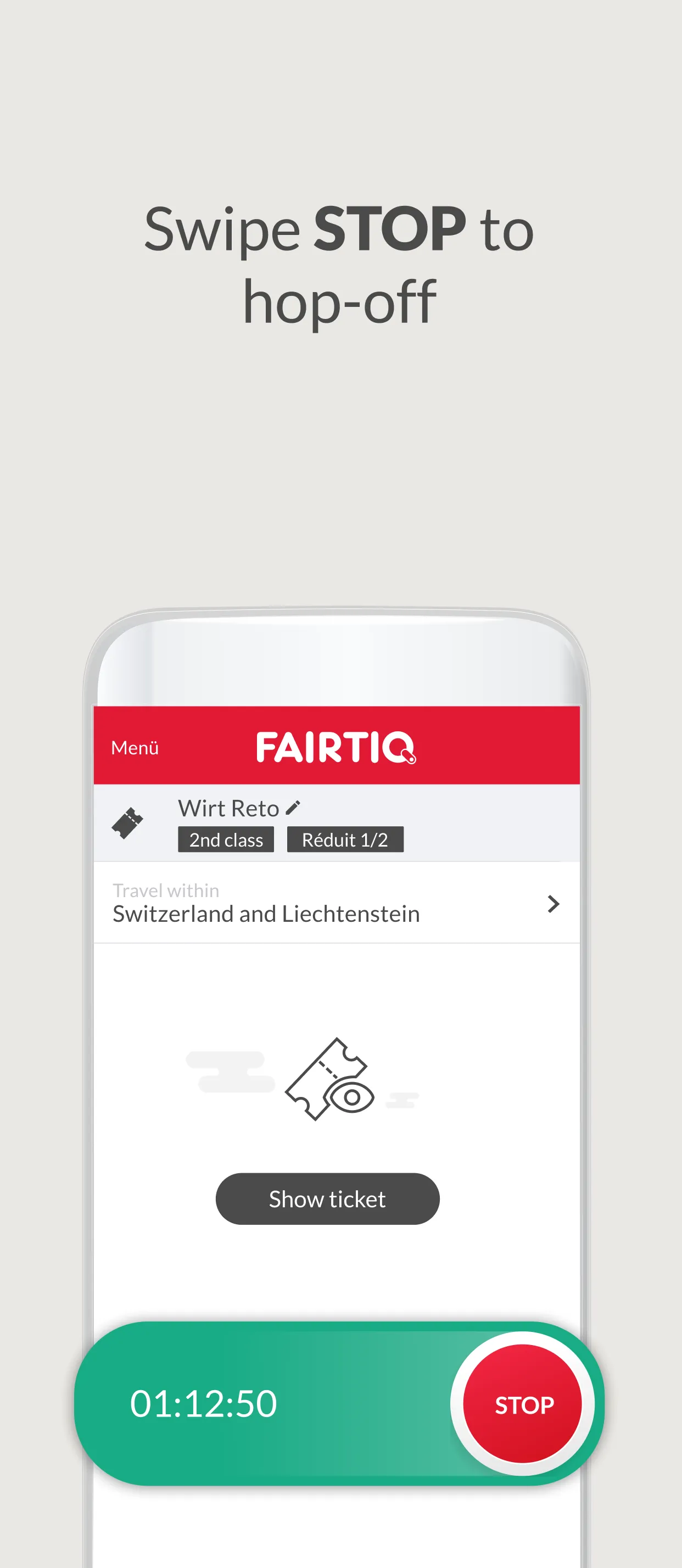 FAIRTIQ | Indus Appstore | Screenshot