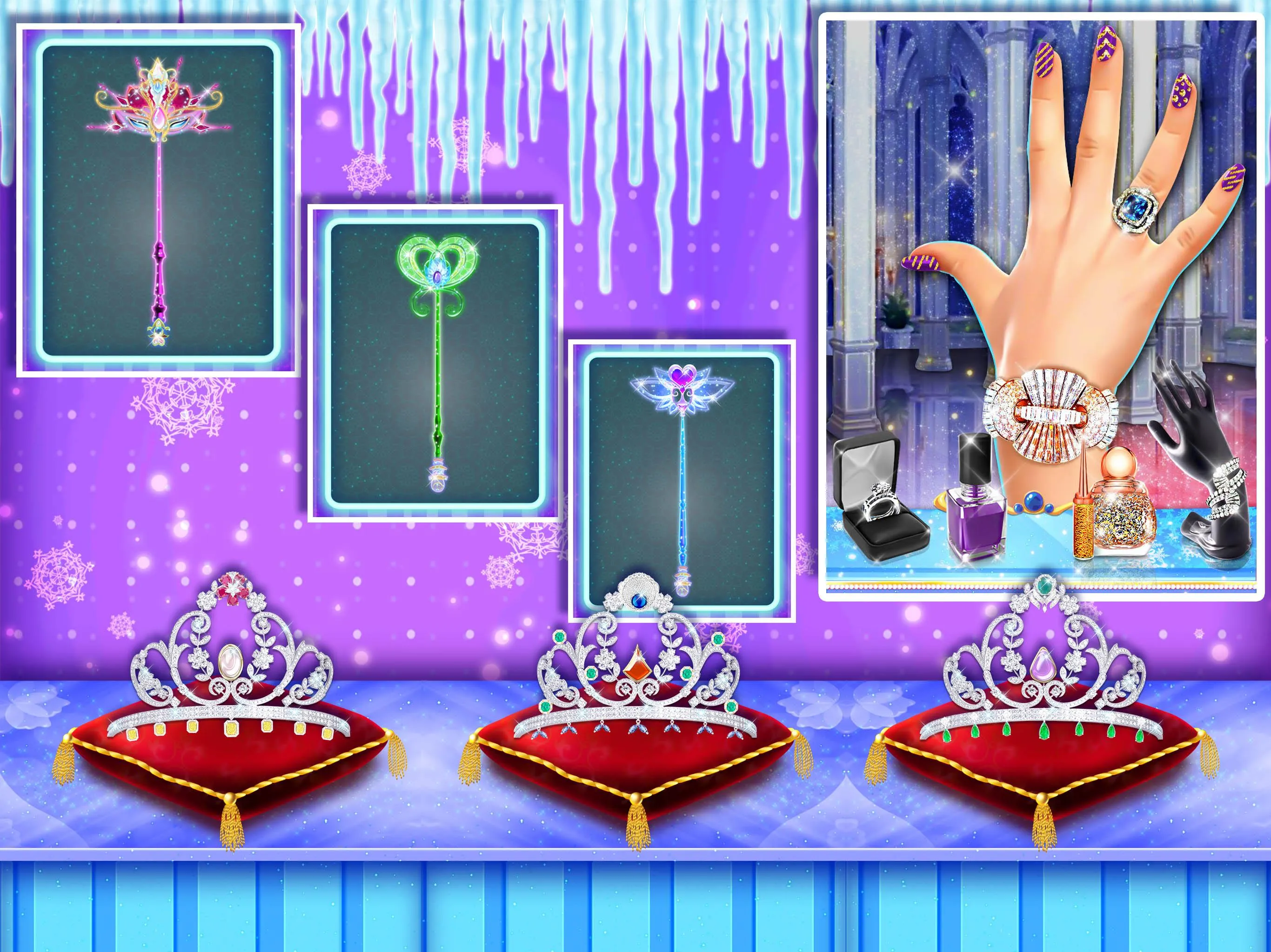 Magical Ice Princess Game | Indus Appstore | Screenshot