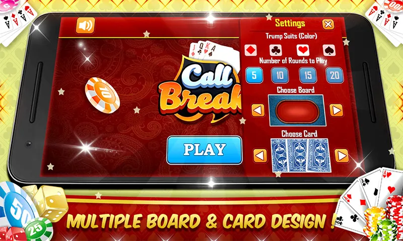 Callbreak offline tash game | Indus Appstore | Screenshot