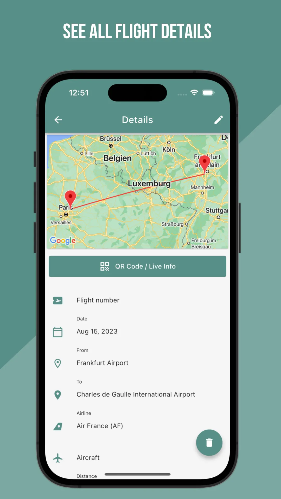 myFlights - Flight Diary | Indus Appstore | Screenshot