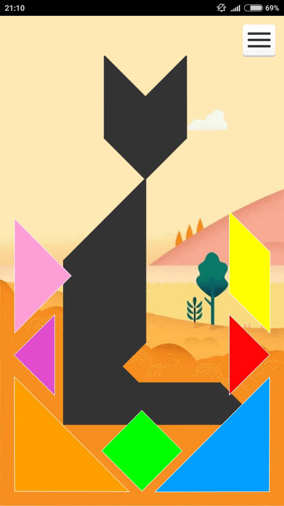 1001 Tangram puzzles game | Indus Appstore | Screenshot