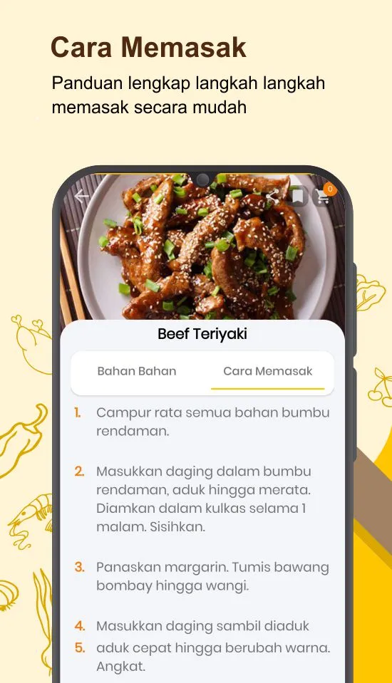 Resep masakan sehari hari | Indus Appstore | Screenshot