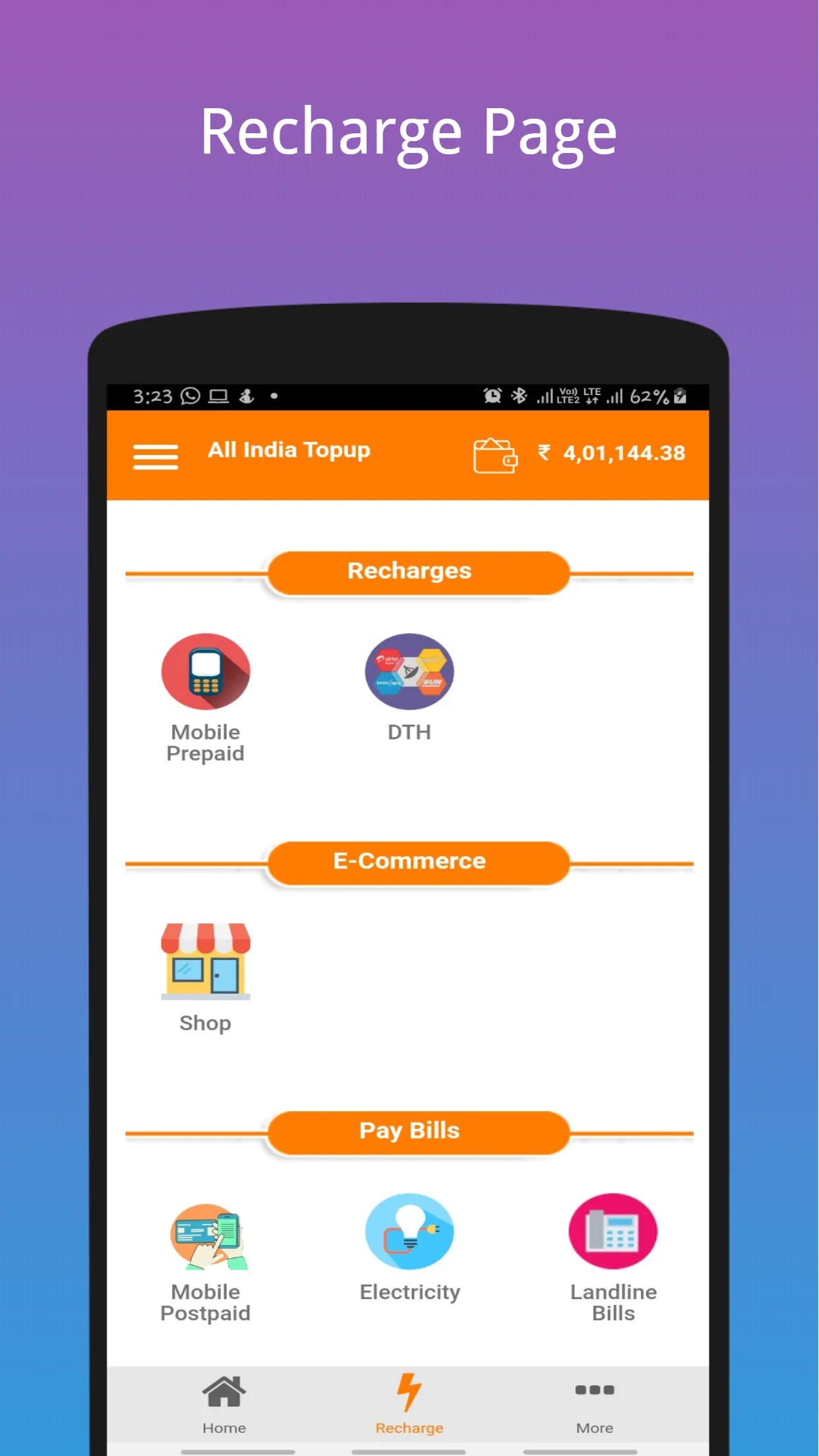 All India Topup Multi Recharge | Indus Appstore | Screenshot