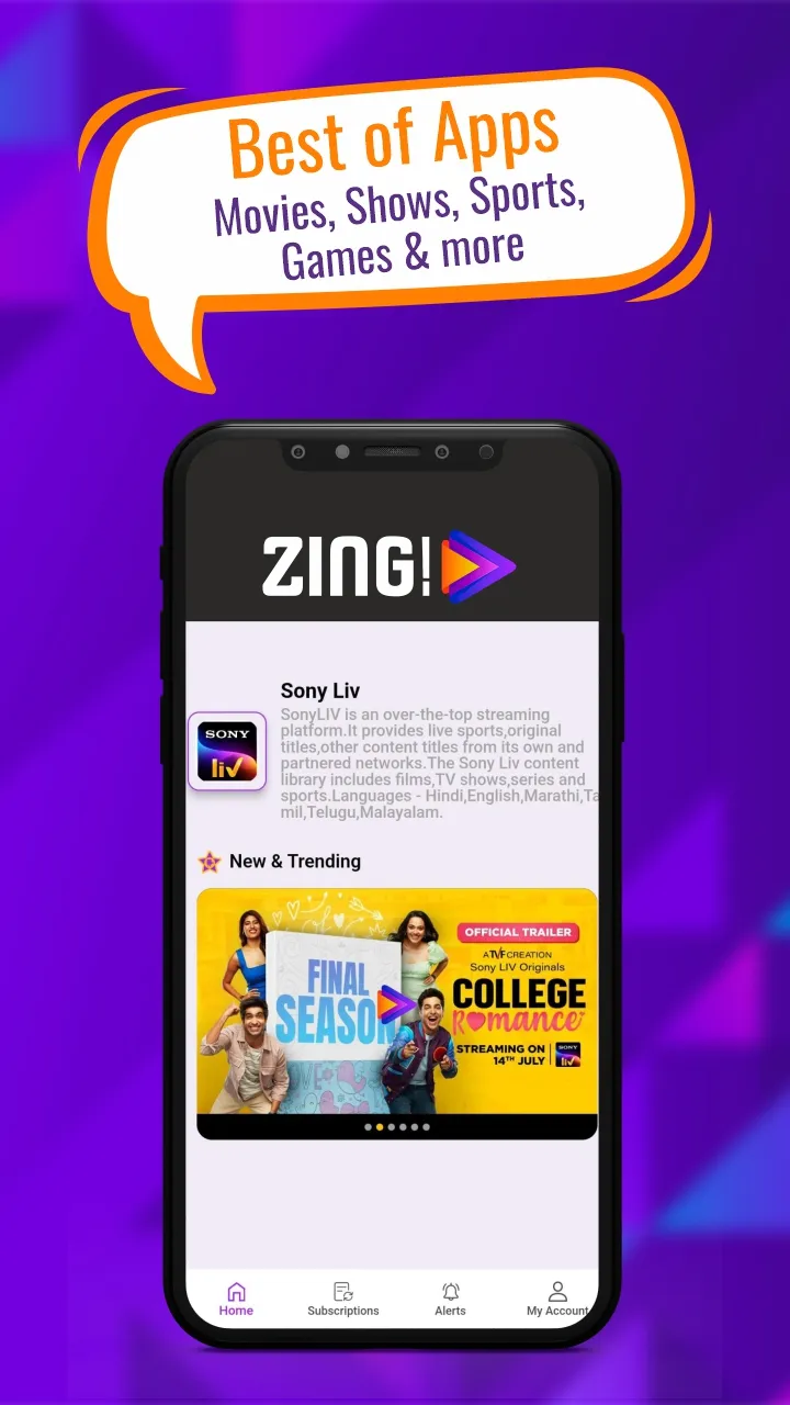 Zing Play | Indus Appstore | Screenshot