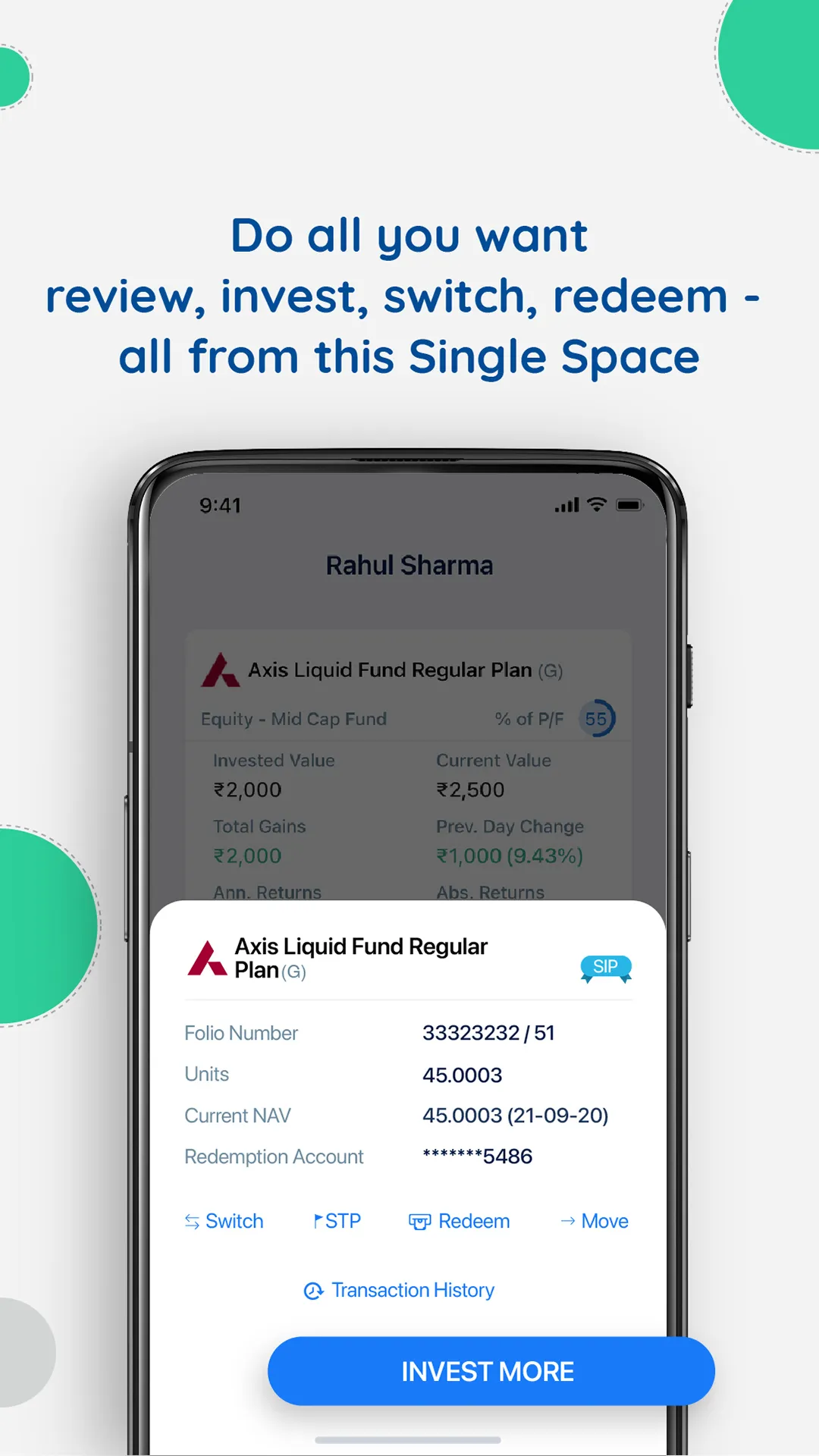 FundsIndia: Mutual Funds & SIP | Indus Appstore | Screenshot