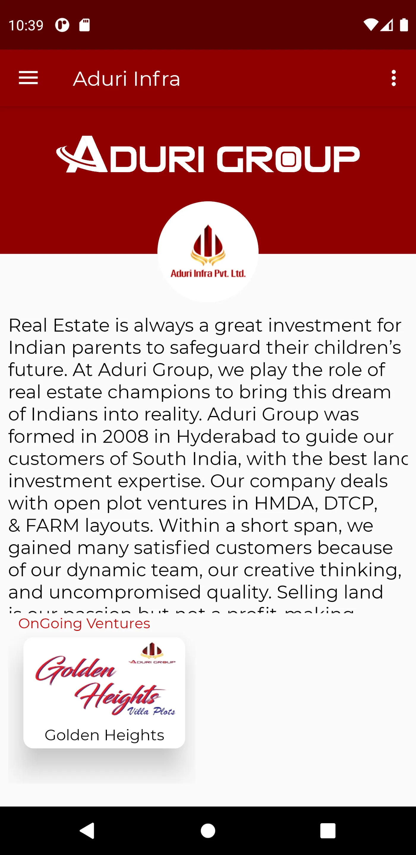 Aduri Group | Indus Appstore | Screenshot