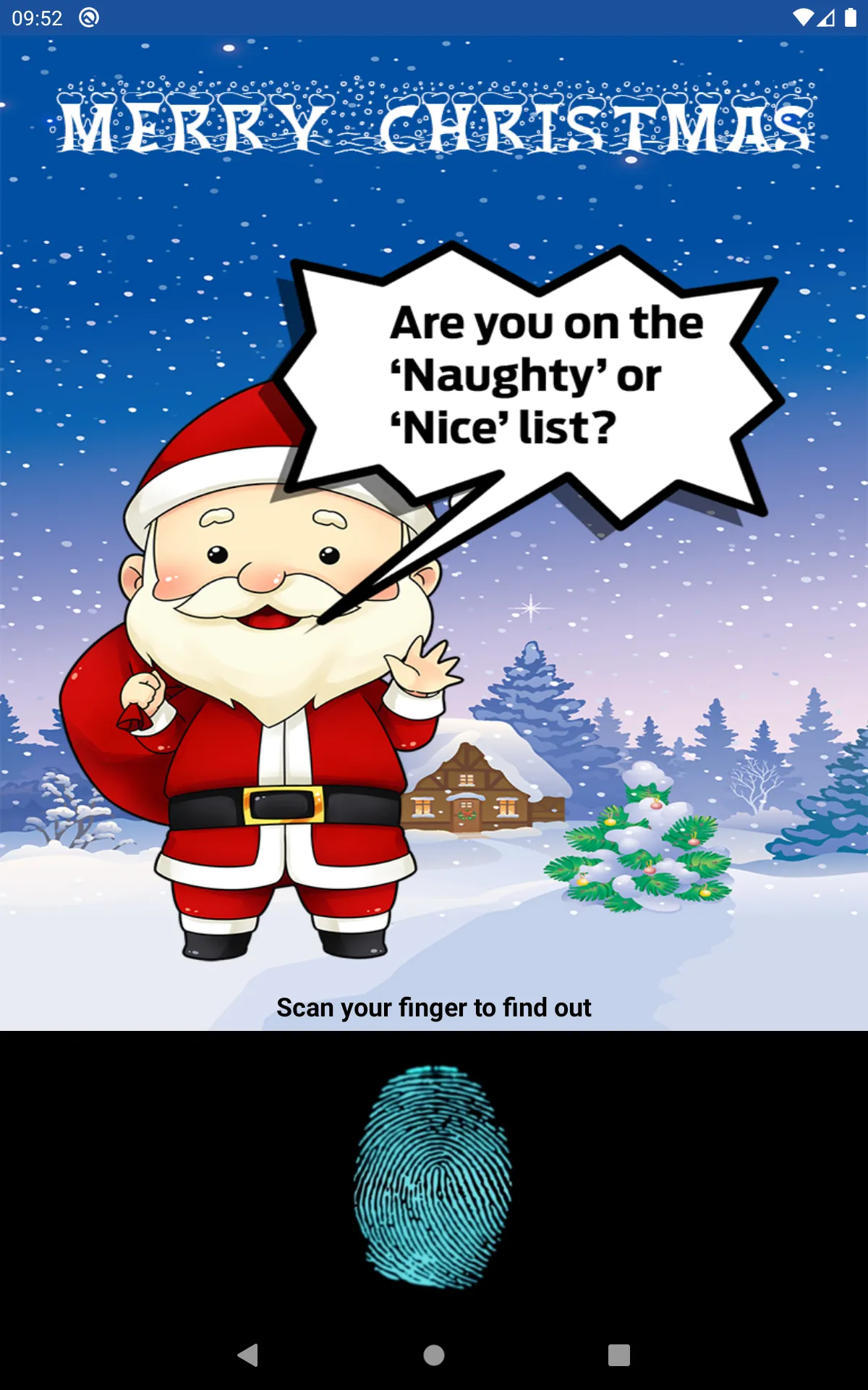 Naughty or Nice Detector | Indus Appstore | Screenshot