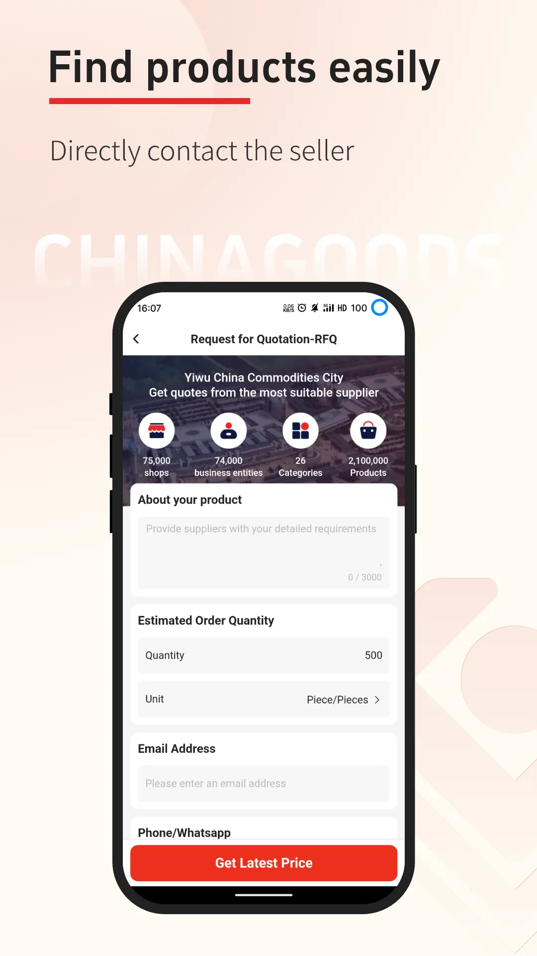 Chinagoods-YiwuMarket Official | Indus Appstore | Screenshot