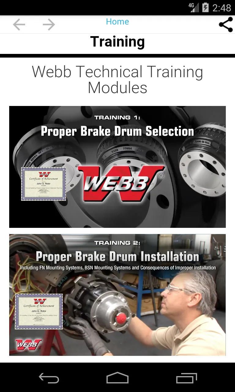 Webb Wheel Professional | Indus Appstore | Screenshot