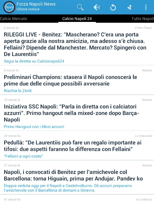 Forza Napoli News | Indus Appstore | Screenshot