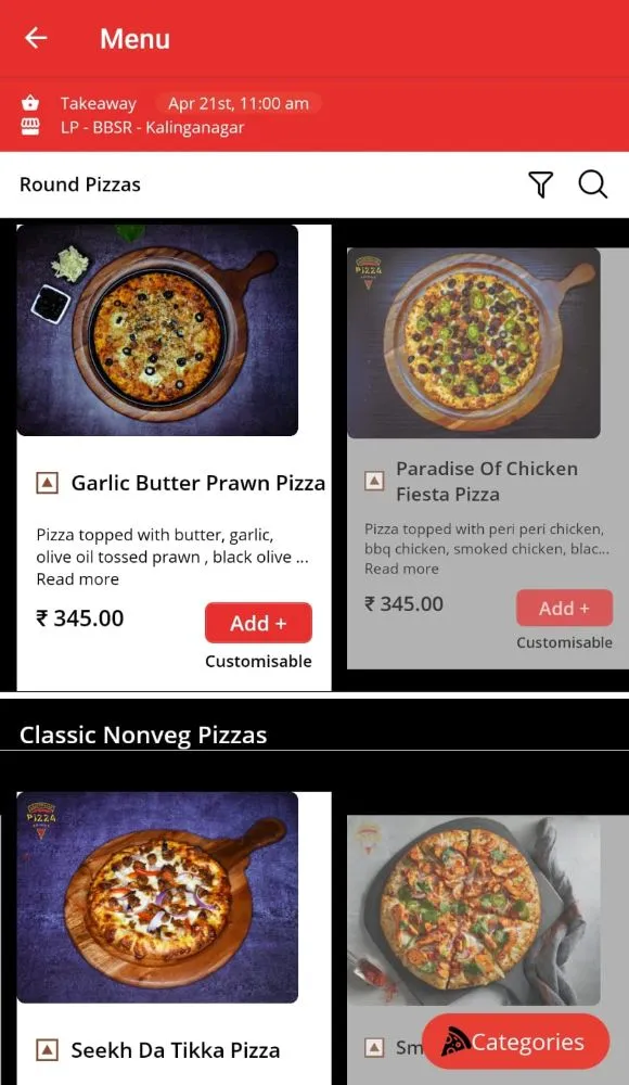 Lazzawaaab Pizza | Indus Appstore | Screenshot