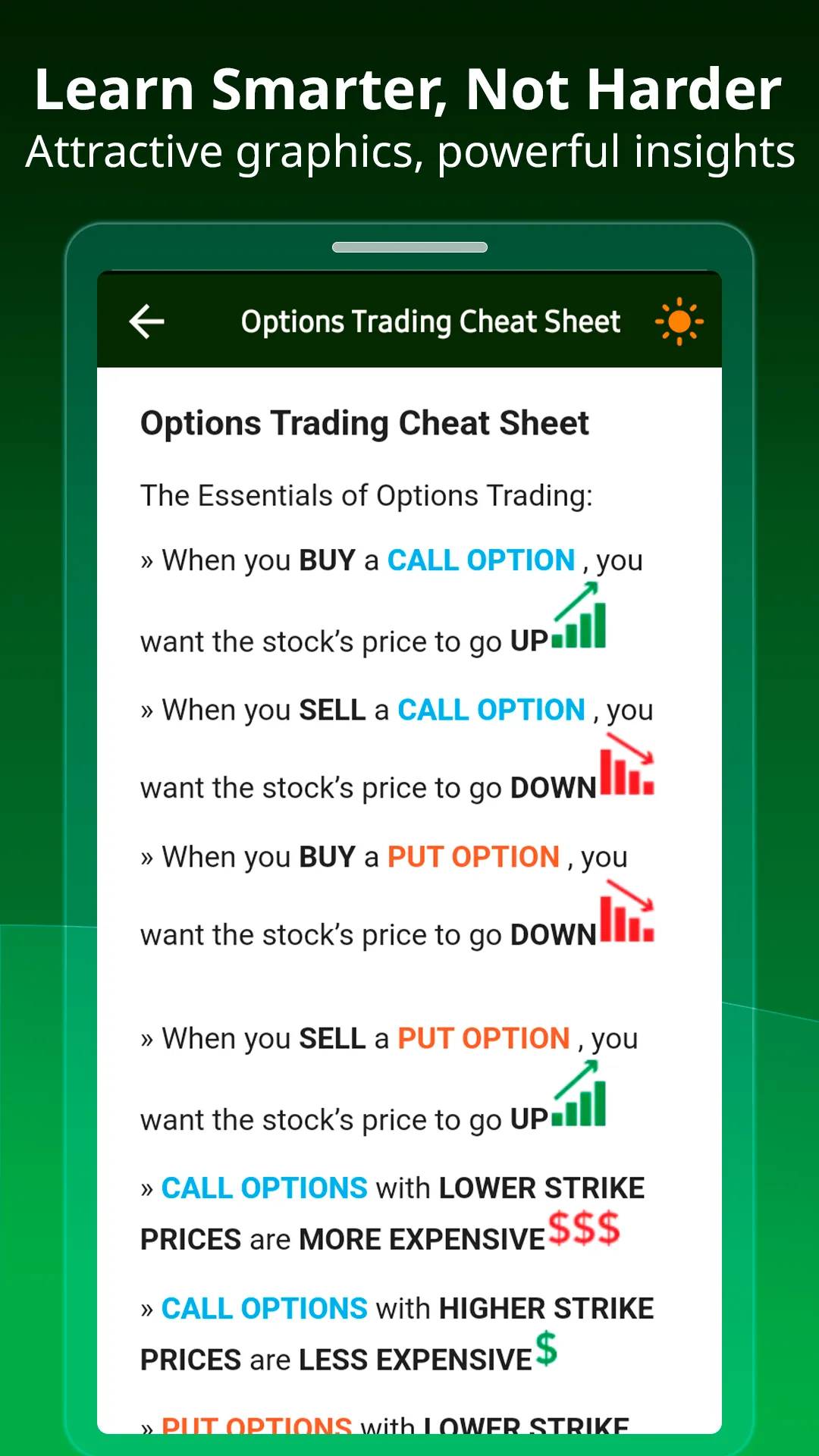 Option Trading For Beginners | Indus Appstore | Screenshot